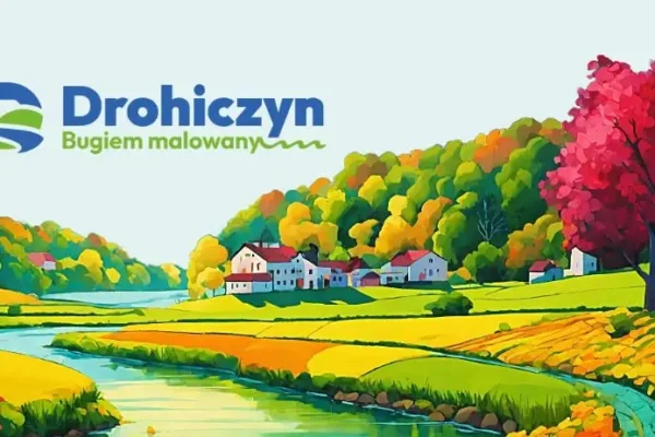 Drohiczyn z lotu ptaka: urokliwe miasteczko nad Bugiem zachwyca widokami