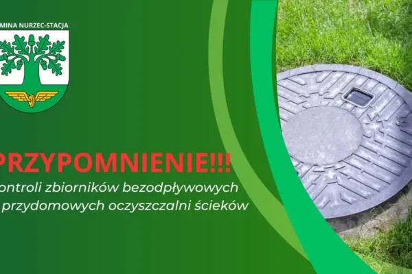 Kontrola szamb w gminie Nurzec-Stacja: ostateczny termin na złożenie dokumentów