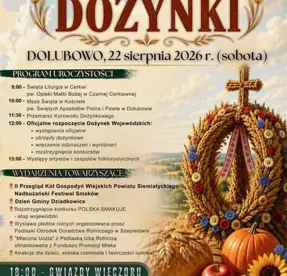 KGW z Gminy Mielnik na Dożynkach Wojewódzkich w Dołubowie