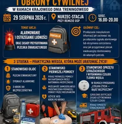 Festyn z Akademią Ochrony Ludności w Nurcu-Stacji – 29 sierpnia