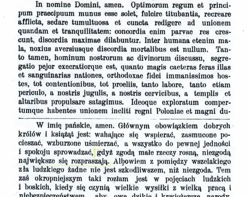Unia mielnicka 1501: Postanowienia i znaczenie dla Polski i Litwy