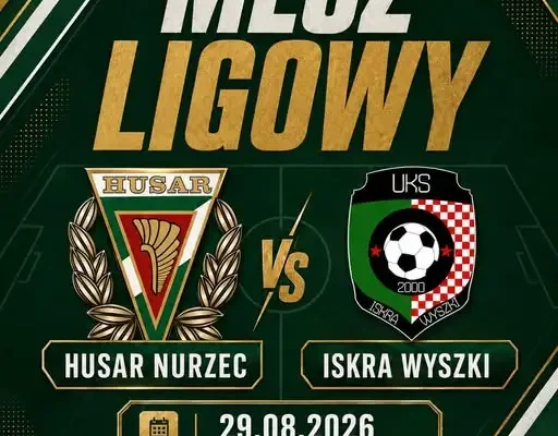 Husar Nurzec wraca do ligowej rywalizacji. Na start podejmie Iskrę Wyszki