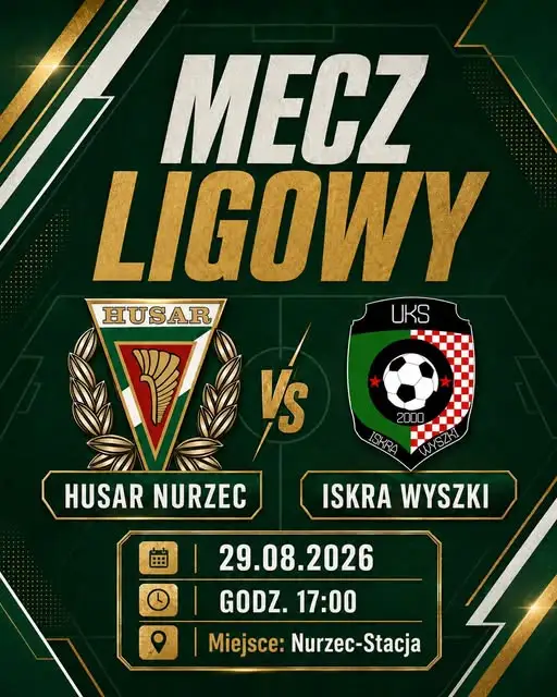 Husar Nurzec wraca do ligowej rywalizacji. Na start podejmie Iskrę Wyszki