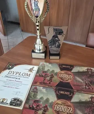 OSP Drohiczyn zwycięża w Powiatowych Zawodach Sportowo-Pożarniczych w Siemiatyczach