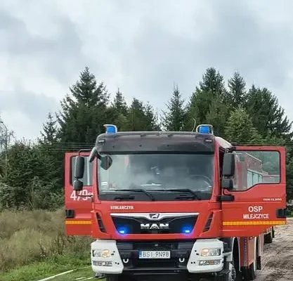 Pożar w Pokaniewie – interwencja strażaków