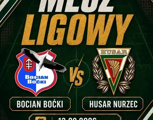 Husar Nurzec zmierzy się z liderem. Wyjazdowy mecz w Boćkach