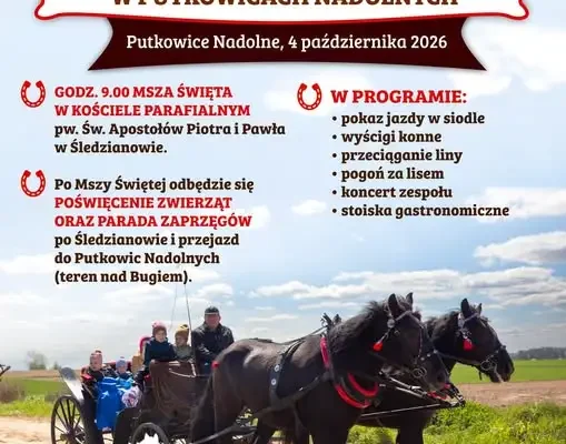 XIV Festyn „Z koniem za Pan-Brat” w Putkowicach Nadolnych – 4 października 2026