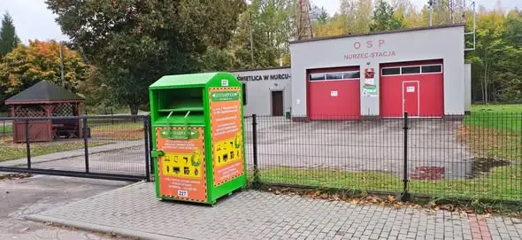 Nowe kontenery na elektroodpady w Gminie Nurzec-Stacja