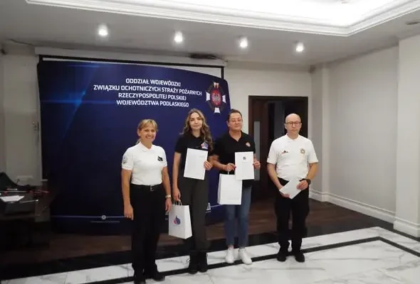 Nowa sędzina zawodów sportowo-pożarniczych w OSP Drohiczyn
