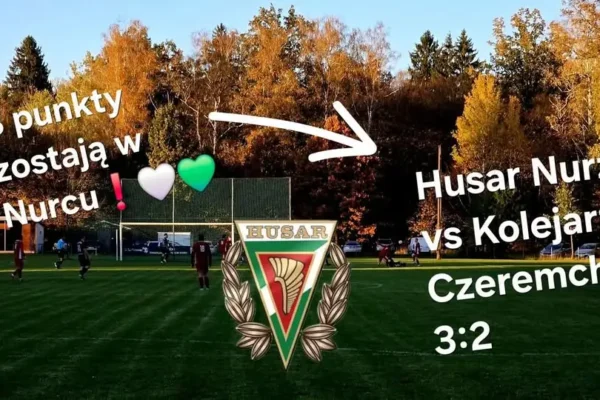 Husar Nurzec wygrywa z Kolejarzem Czeremcha 3:2 i zdobywa pierwsze punkty w sezonie