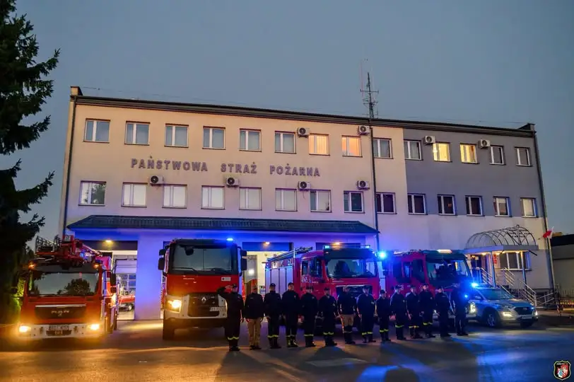 Siemiatyccy strażacy oddali hołd kolegom z Niska