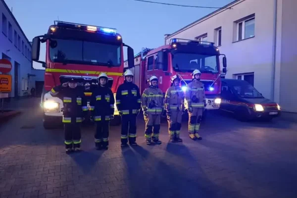 Hołd dla strażaków z JRG Nisko: oddali życie w pożarze magazynu