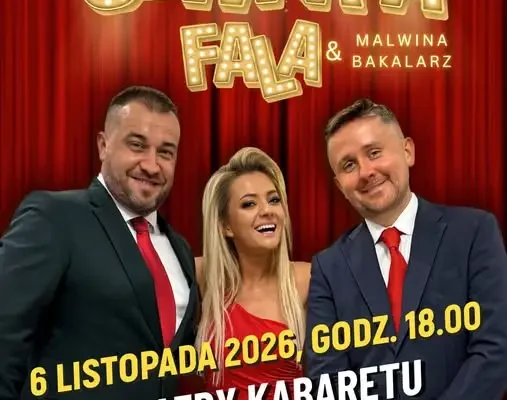 Kabaret Czwarta Fala i Malwina Bakalarz rozbawią Drohiczyn