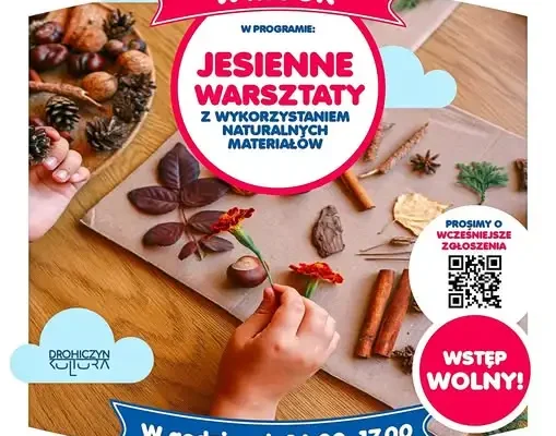 Rodzinna Niedziela w MGOK Drohiczyn – jesienne warsztaty dla całej rodziny