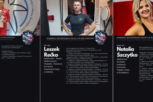Plebiscyt na najpopularniejszego sportowca 100-lecia sportu w Policji – trwa głosowanie